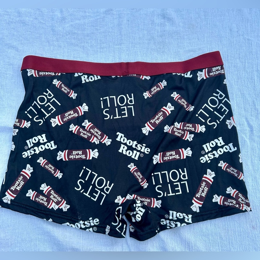 Tootsie Roll Let’s Roll! Boxer briefs Underwear Size XL Candy Chocolate - Picture 5 of 5